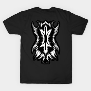 Symbol of Eris - Backside Print T-Shirt